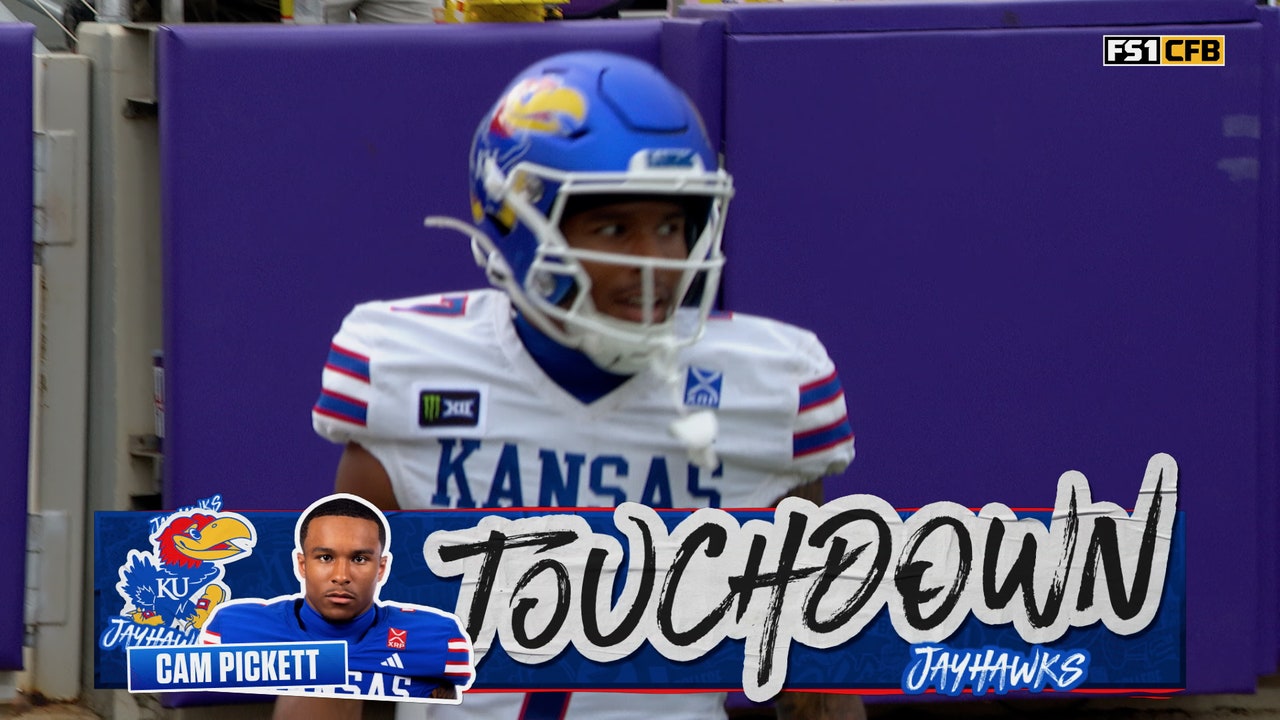 Cole Ballard connects with Cam Pickett for 29-Yard TD extending lead for Kansas over TCU