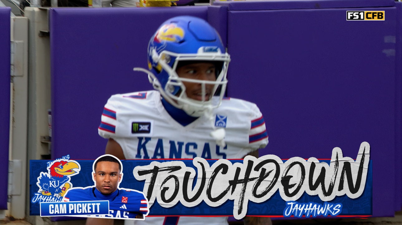 Cole Ballard connects with Cam Pickett for 29-Yard TD extending lead for Kansas over TCU