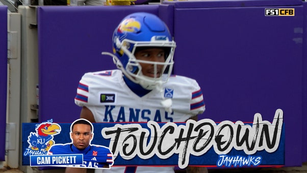 Cole Ballard connects with Cam Pickett for 29-Yard TD extending lead for Kansas over TCU