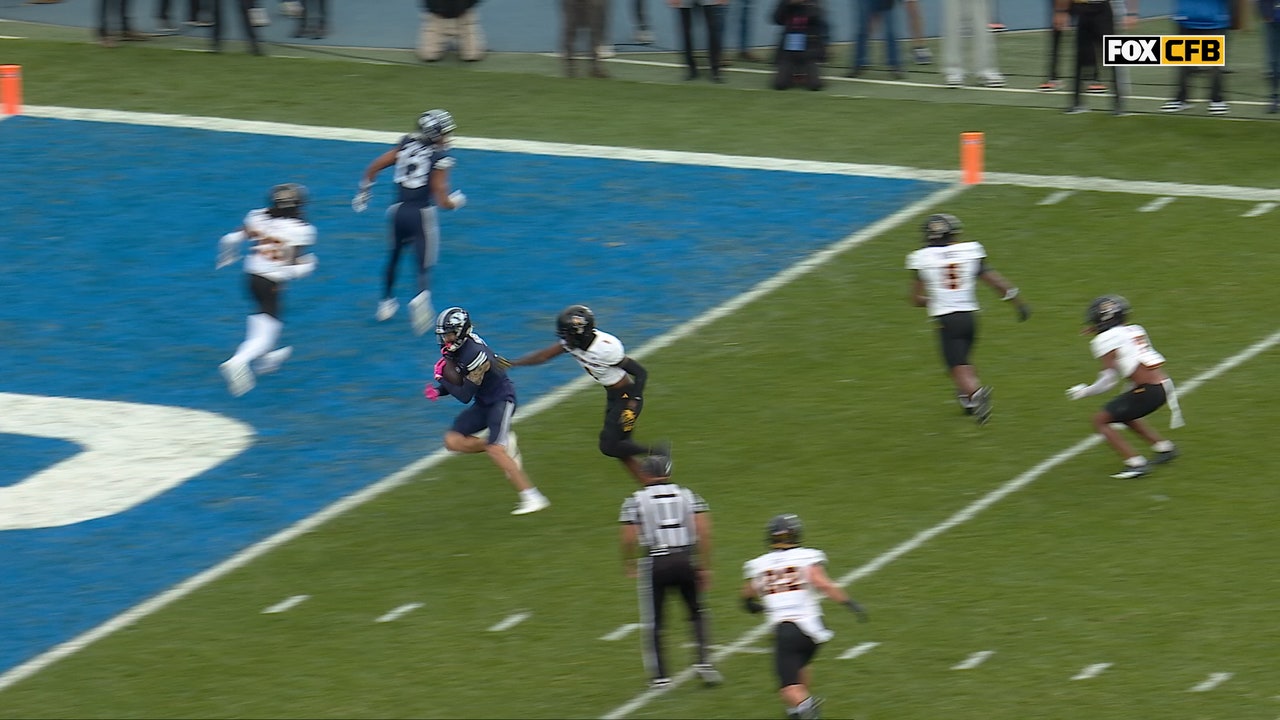 Bear Bachmeier finds Kyler Kasper for a 13-yard TD, extending BYU's lead over Arizona State