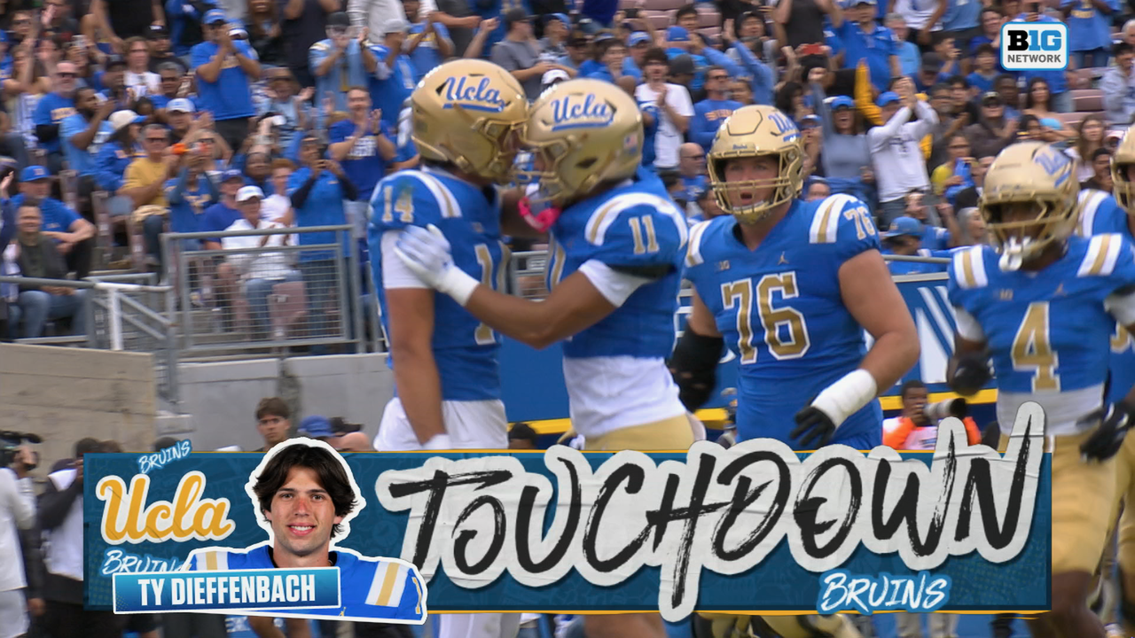 Ty Dieffenbach rushes for 4-yard TD, further extending UCLA's lead over Nevada