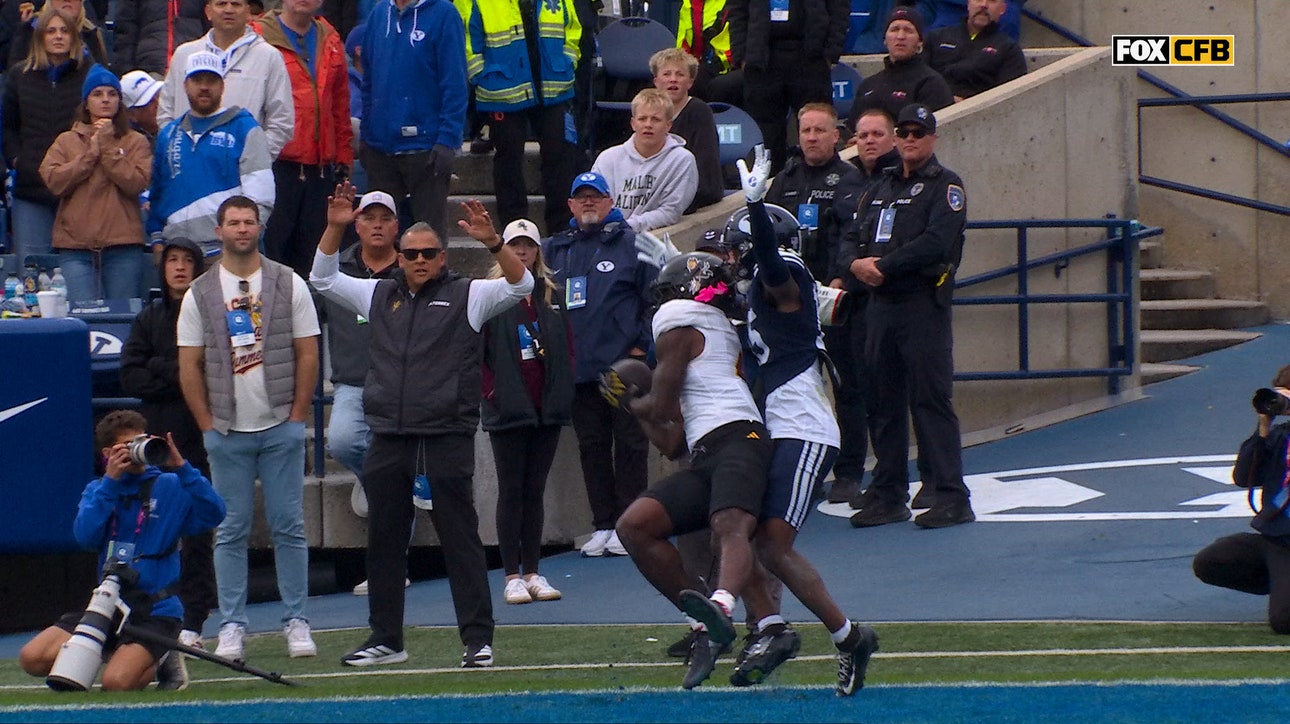 Arizona State's Omarion Miller makes incredible catch for a 20-yard TD, cutting into deficit vs BYU