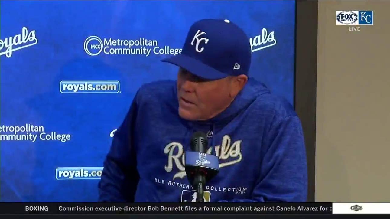 Yost after Royals drop Opening Day: 'We've got 161 more games to go'