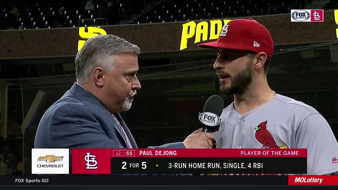 Paul DeJong: 'It's nice to finally explode a little bit on offense'