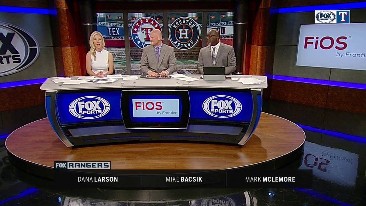 Rangers fall short in 2nd game, loss to Astros | Rangers Live