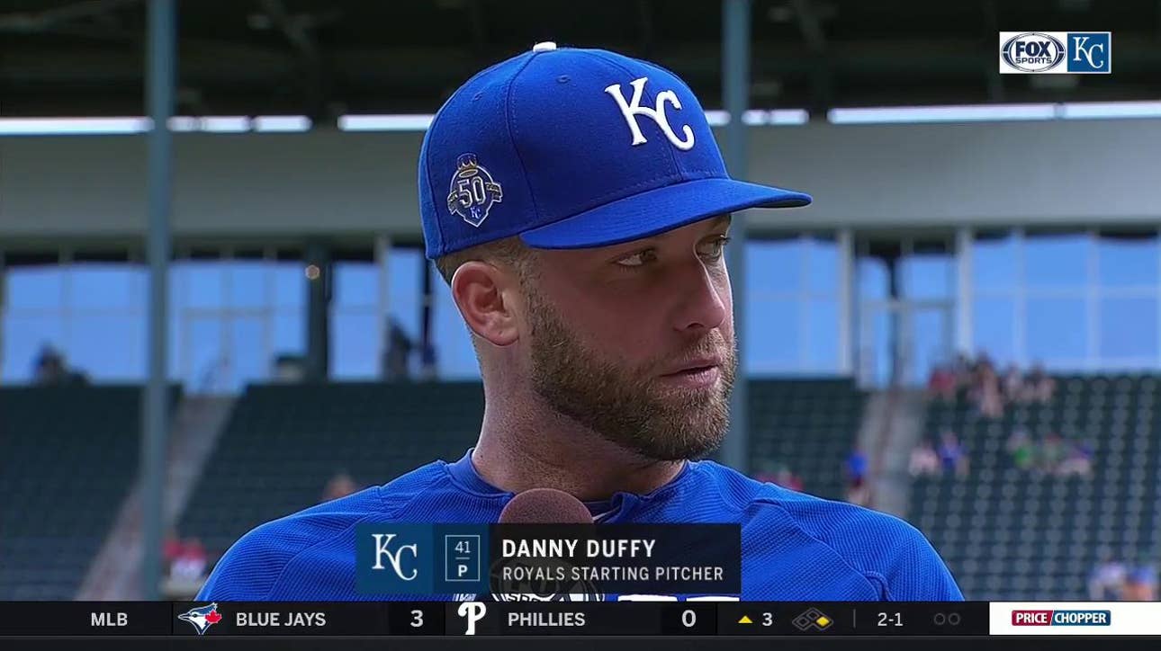 Danny Duffy: Start against Rangers was 'a big load off my back'