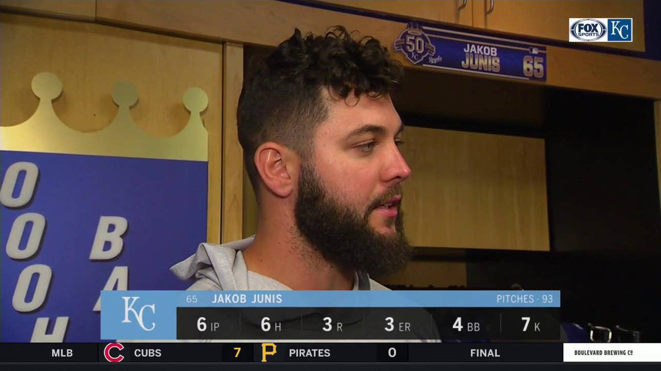 Jakob Junis says start against Twins was 'pretty shaky'