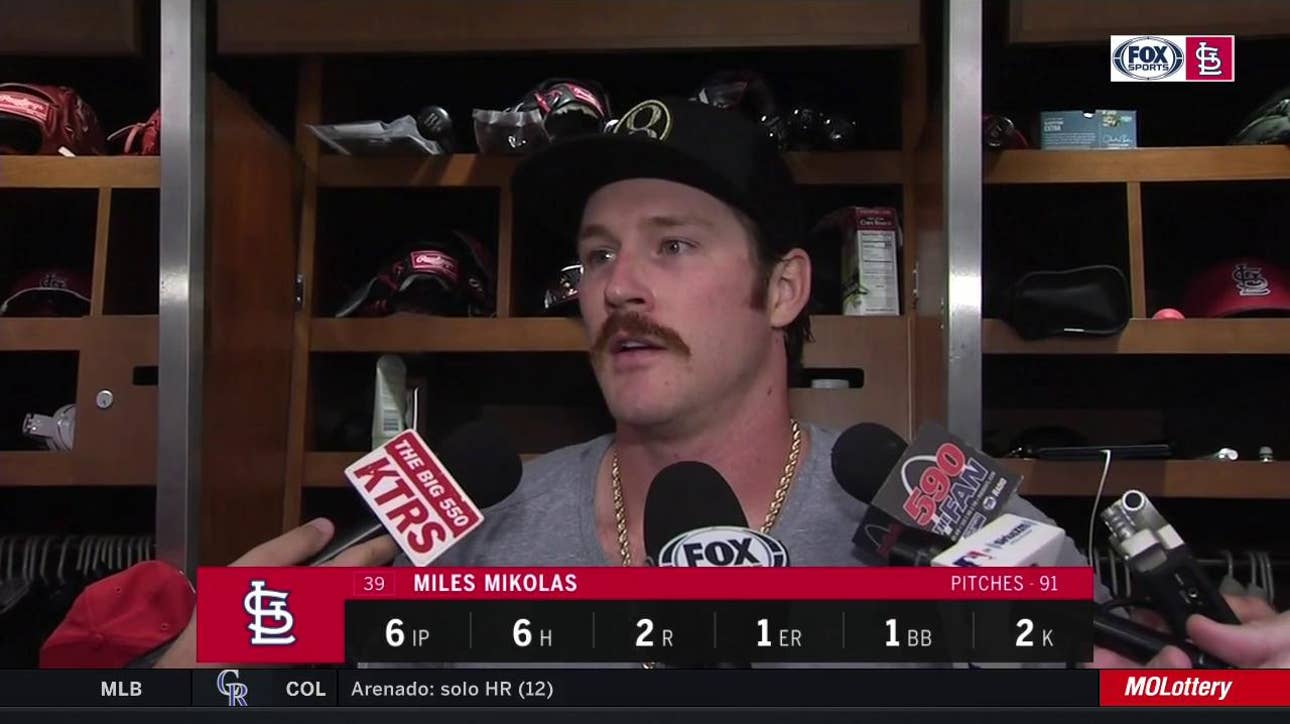 Miles Mikolas: 'I need to focus and be better next time out'