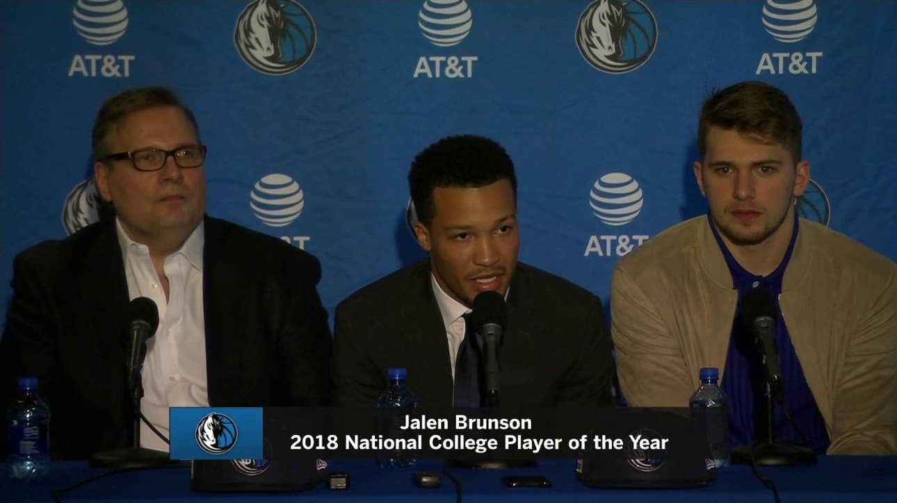 Jalen Brunson on the transition from college to the pros
