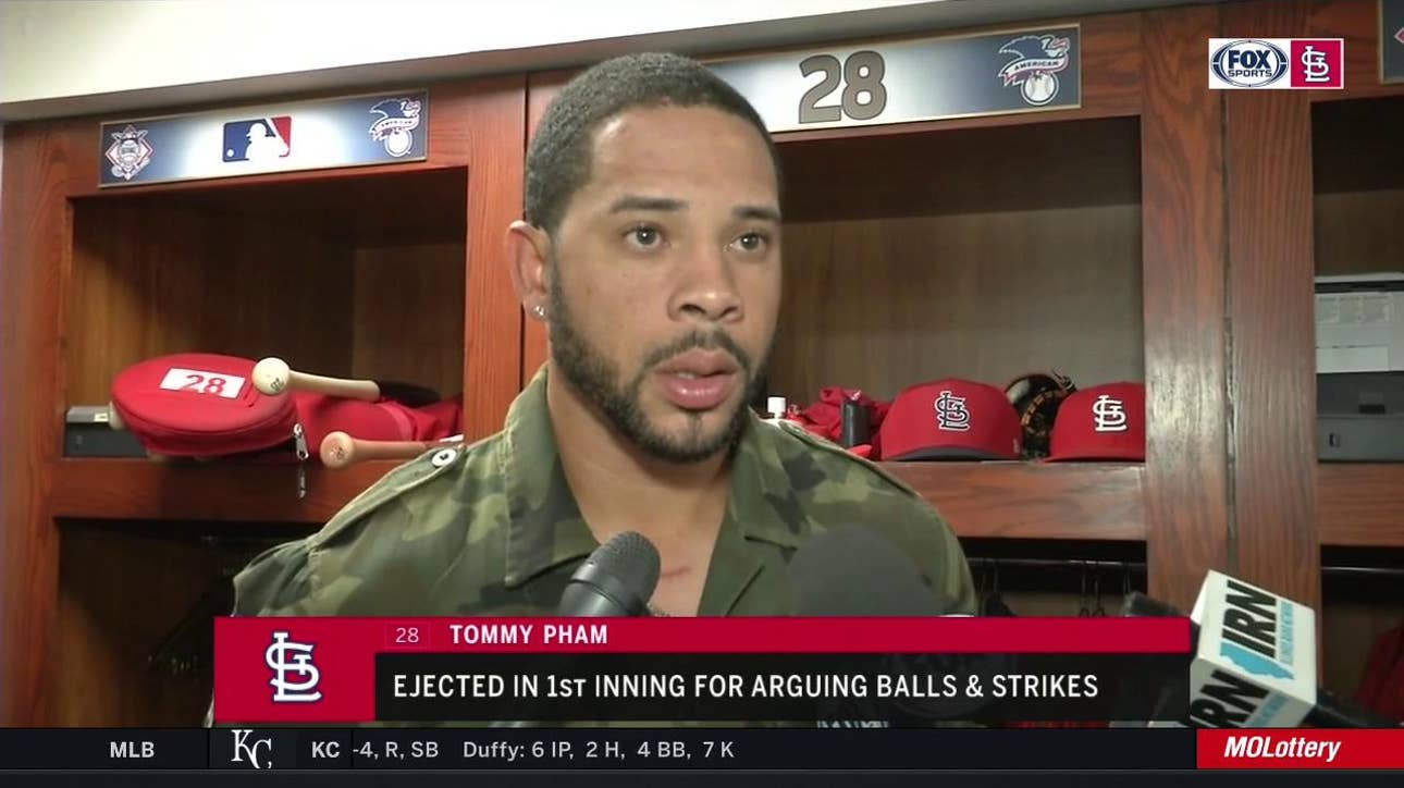 Tommy Pham says umpires 'have to be right' calling balls and strikes