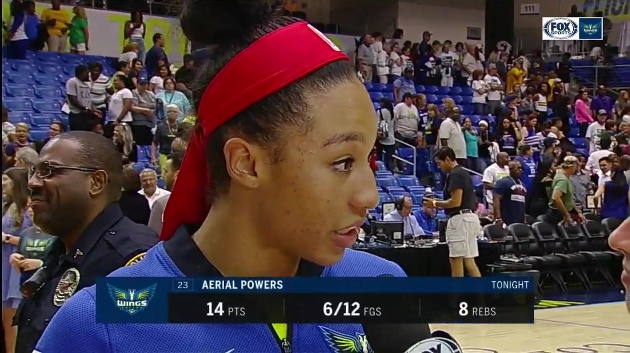 Aerial Powers: 'We were on fire today'