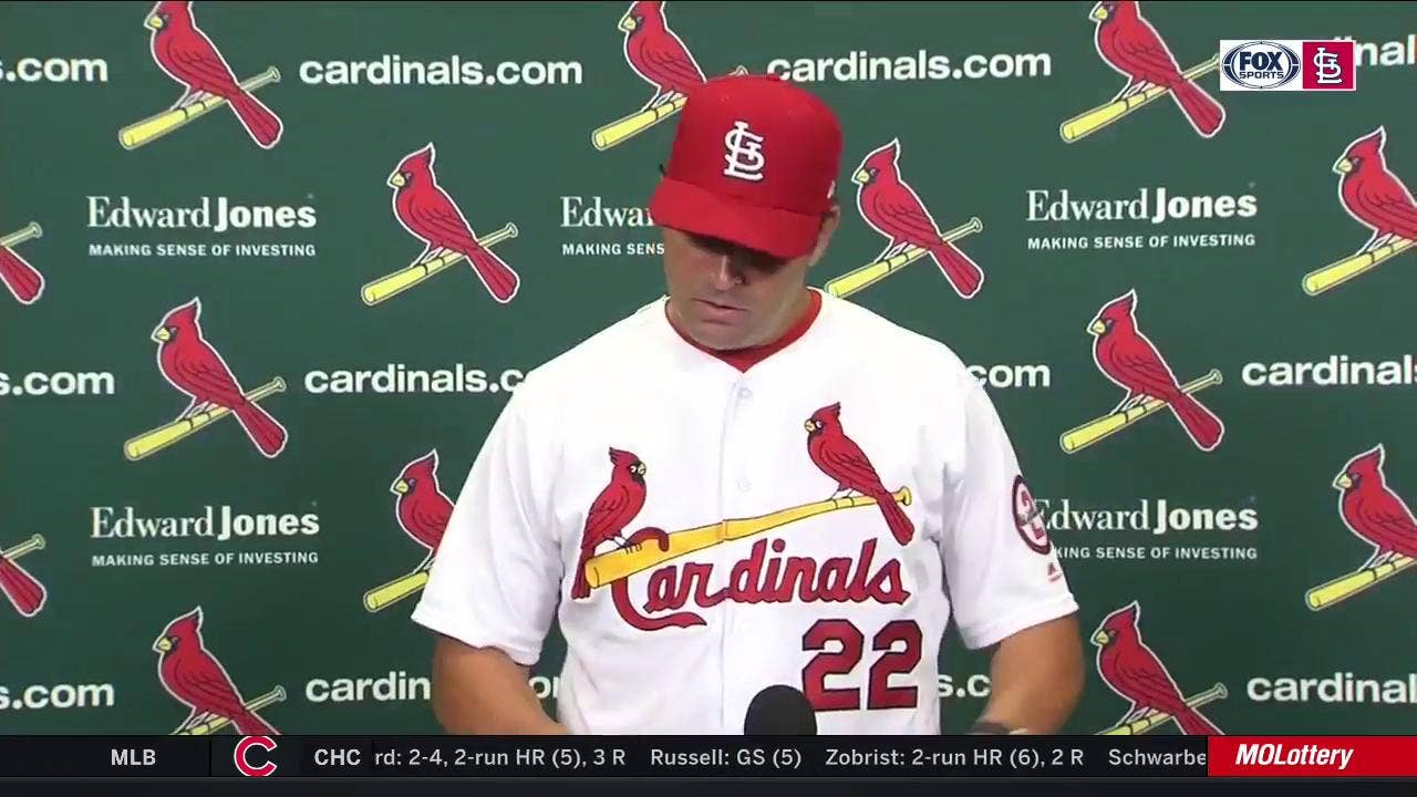 Matheny on Mayers' outing: 'Really good stuff in big situations'
