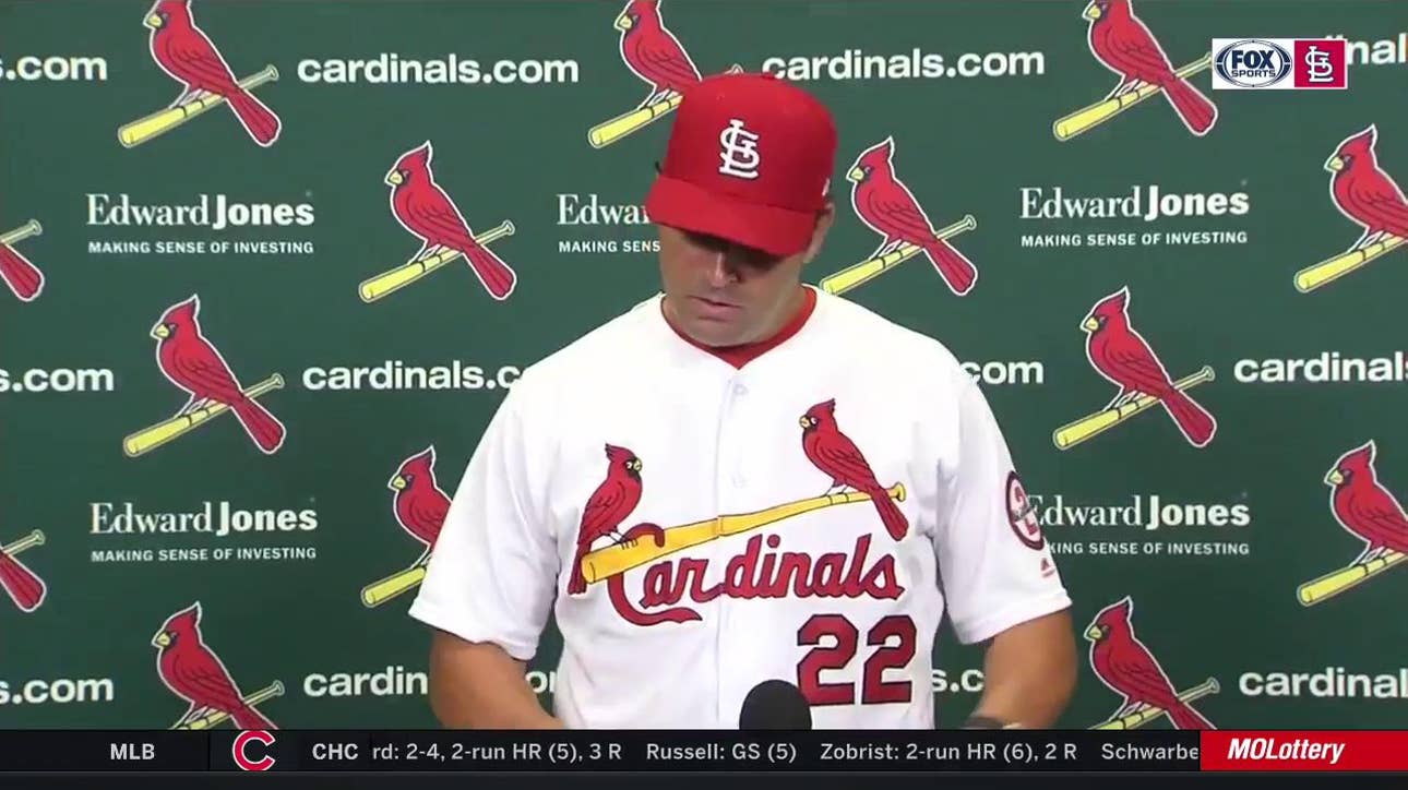 Matheny on Mayers' outing: 'Really good stuff in big situations'