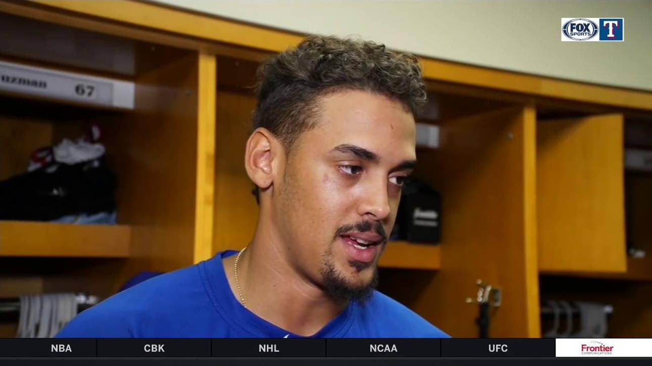 Ronald Guzman was sticking to what he does best, Rangers win