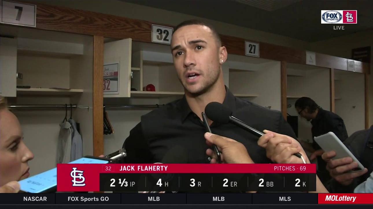 Jack Flaherty: 'It was not a good day' against Giants