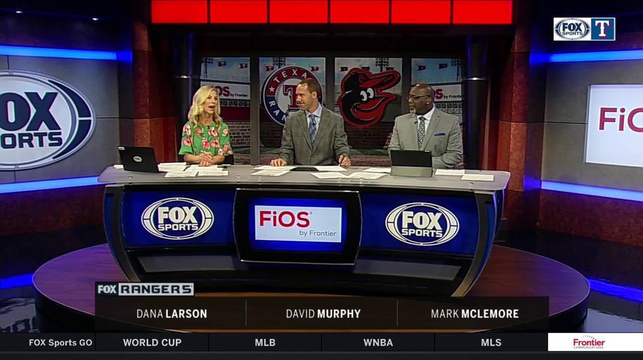 Guzman hits Grand Slam in 1st, Rangers fall to Orioles | Rangers Live