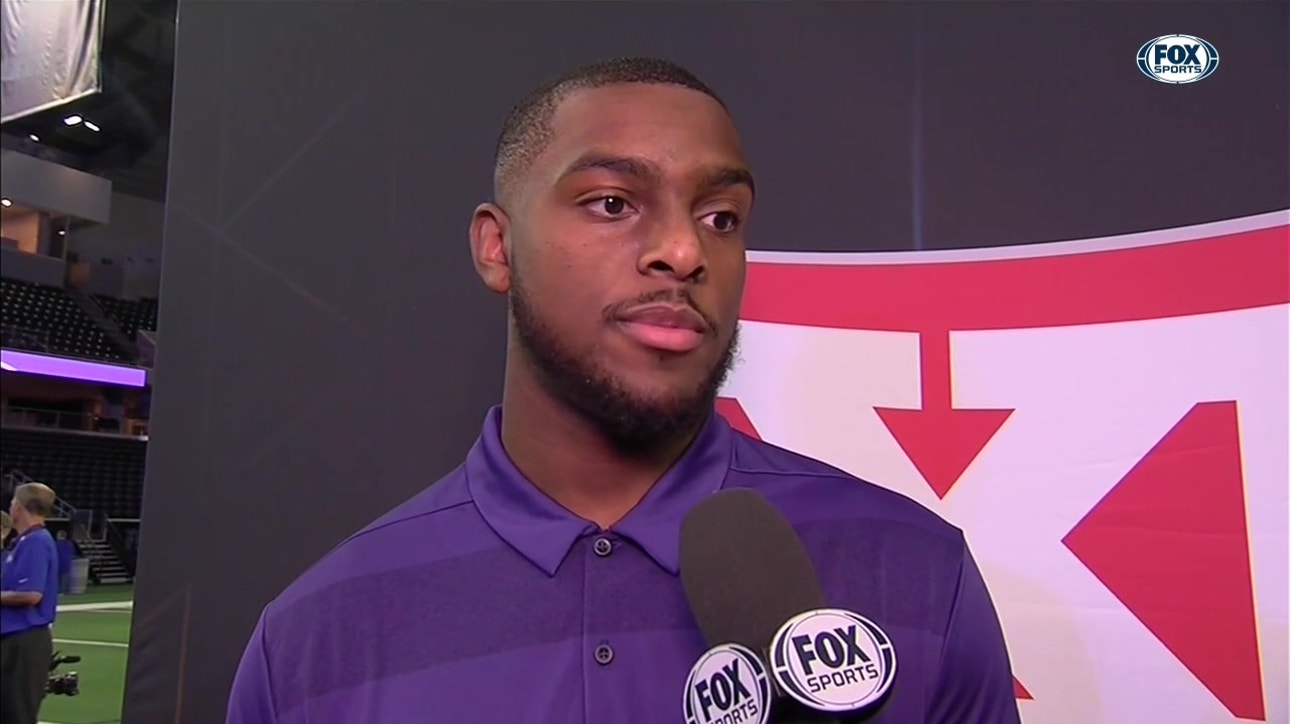 Shawn Robinson compares his game from last season | Big 12 Media Days