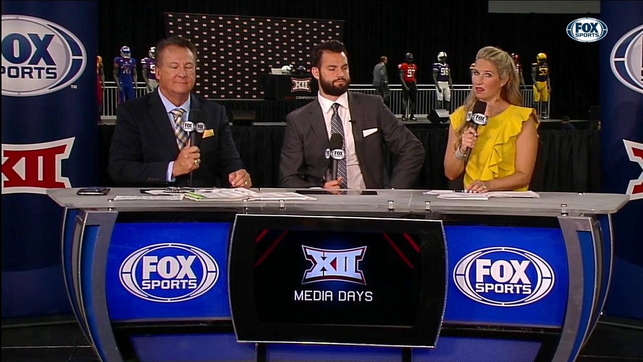 Will Grier Joins the Set | Big 12 Media Days