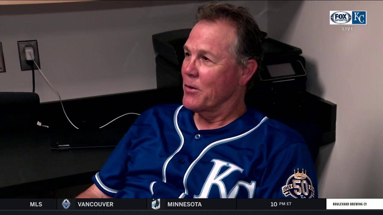 Yost on Brian Goodwin's clutch homer: 'We knew he had power'