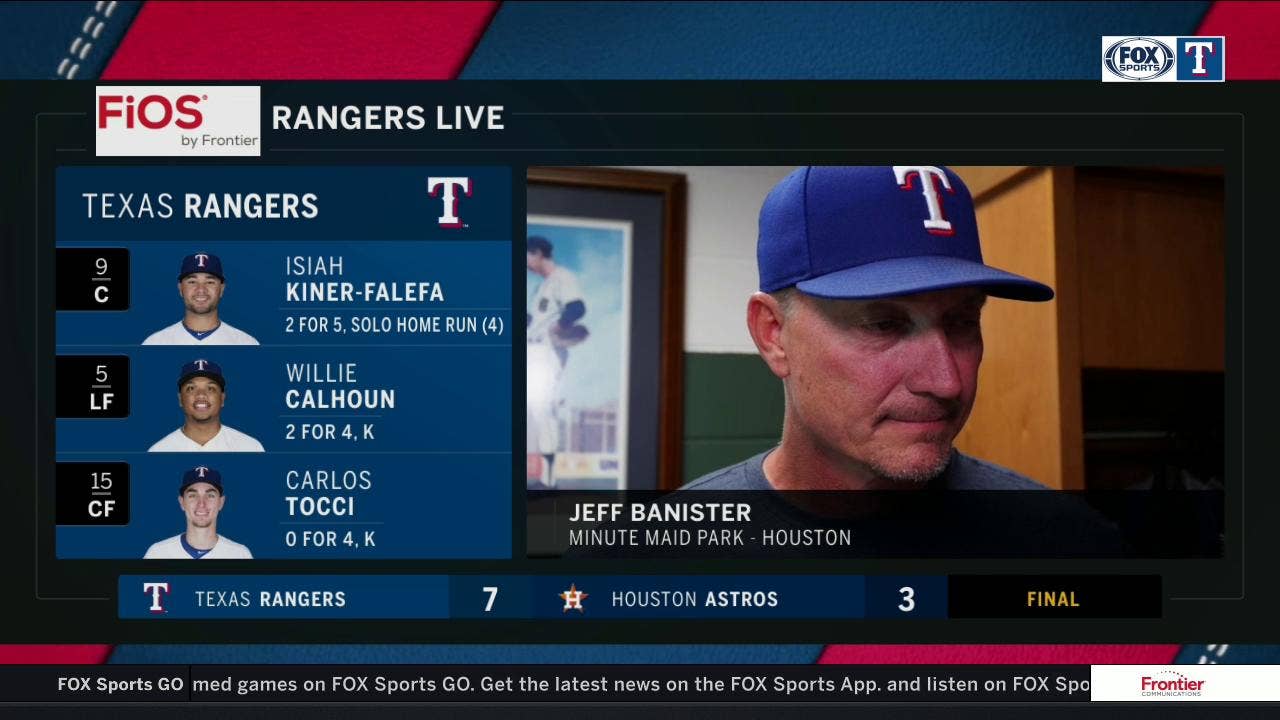 Jeff Banister on Rougned Odor 'finding his swagger'
