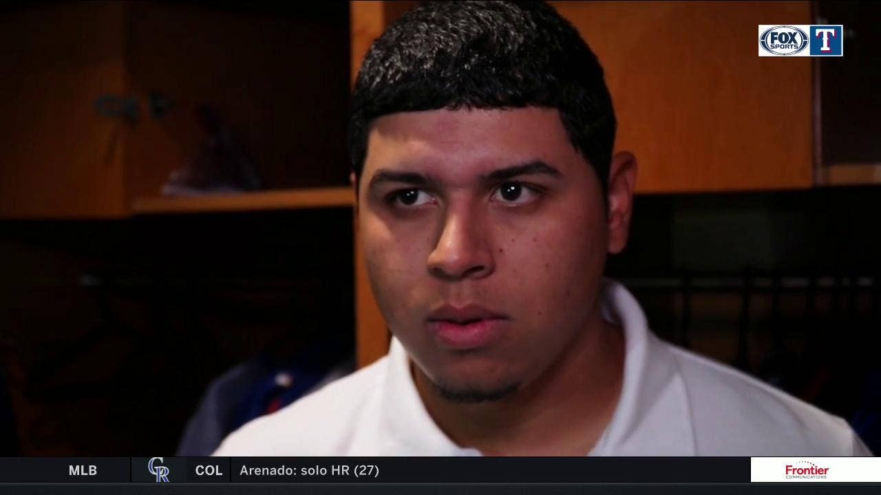 Ariel Jurado on His 1st Career Win as Rangers beat Astros