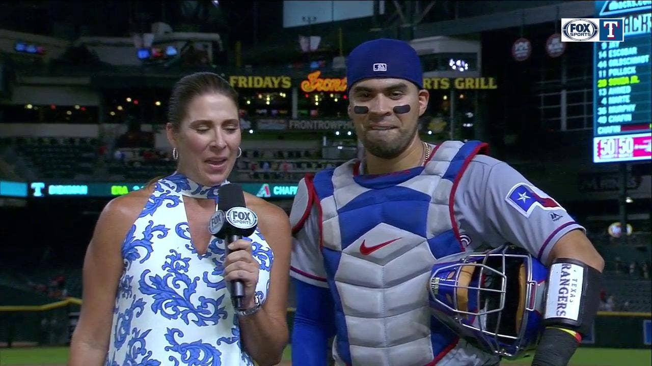 Robinson Chirinos: 'It always feels good when you win games'