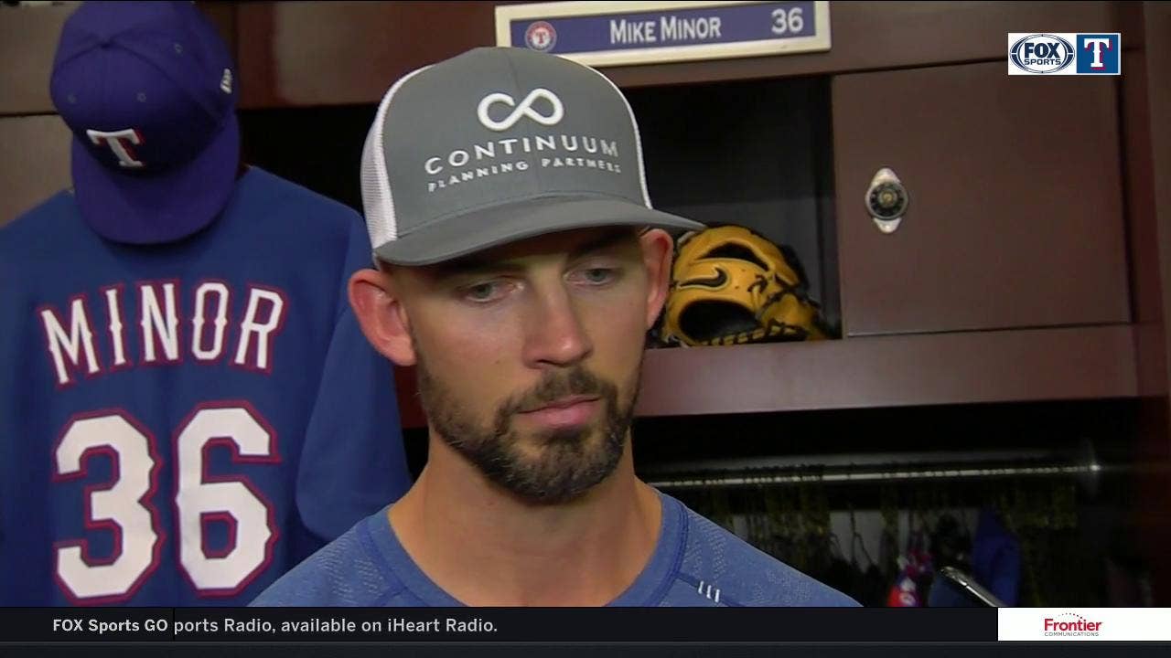 Mike Minor on his dominant performance in 3-1 win over O's