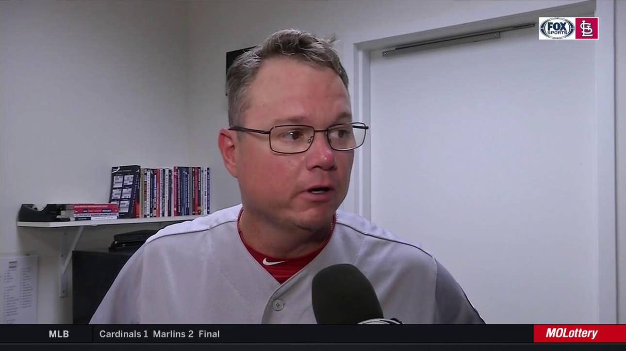 Mike Shildt on Marcell Ozuna's return to Miami: 'It's good to see he was received warmly'