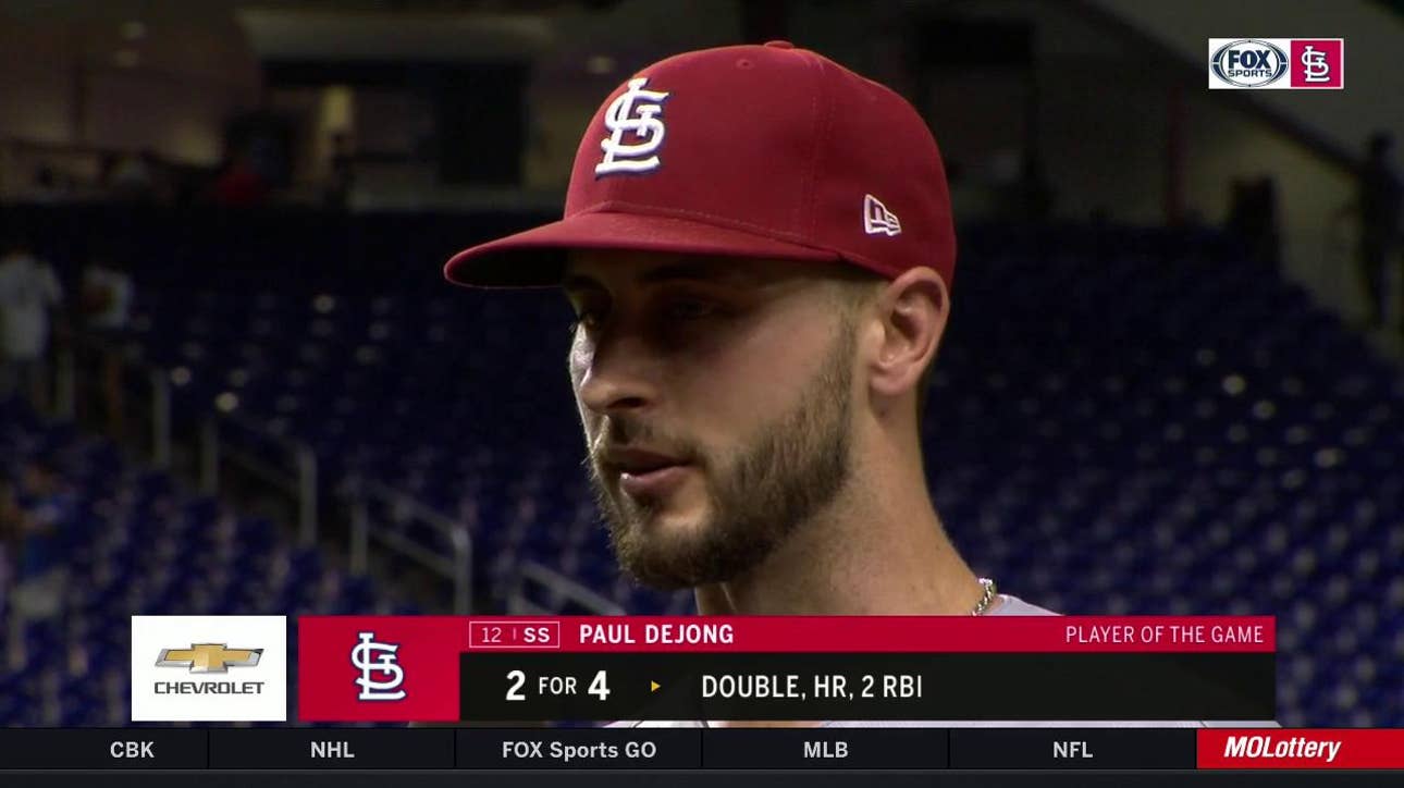 Paul DeJong: 'Really huge for our club' to have Matt Carpenter hit 30 homers