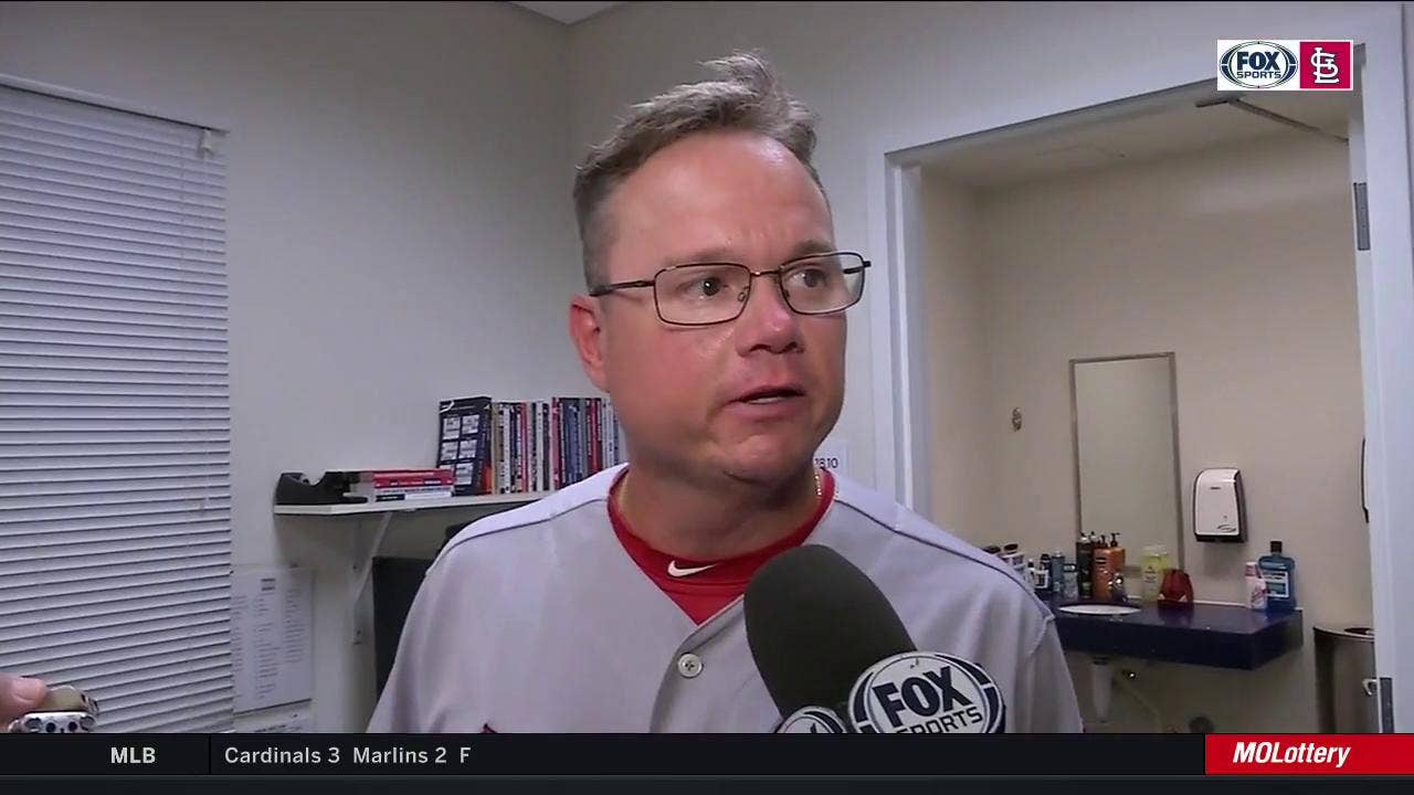 Mike Shildt: Cardinals' defensive performance vs. Marlins was 'really, really good baseball'