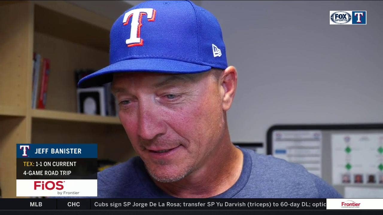 Banister praises Ronald Guzman after TRIPLE home run night in the Bronx