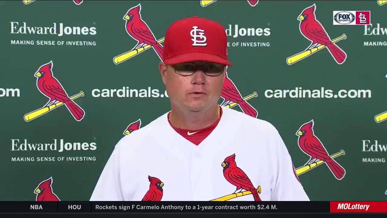 Shildt: 'This is a professional team taking professional at-bats'