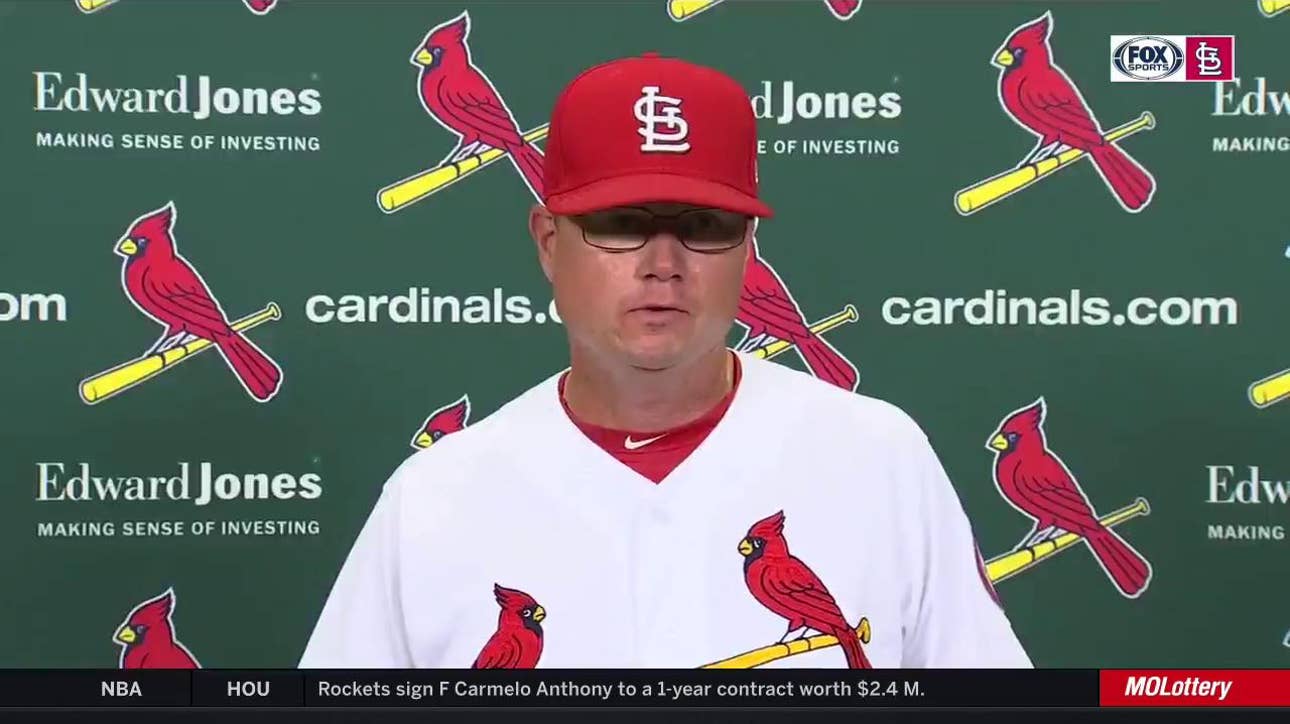 Shildt: 'This is a professional team taking professional at-bats'