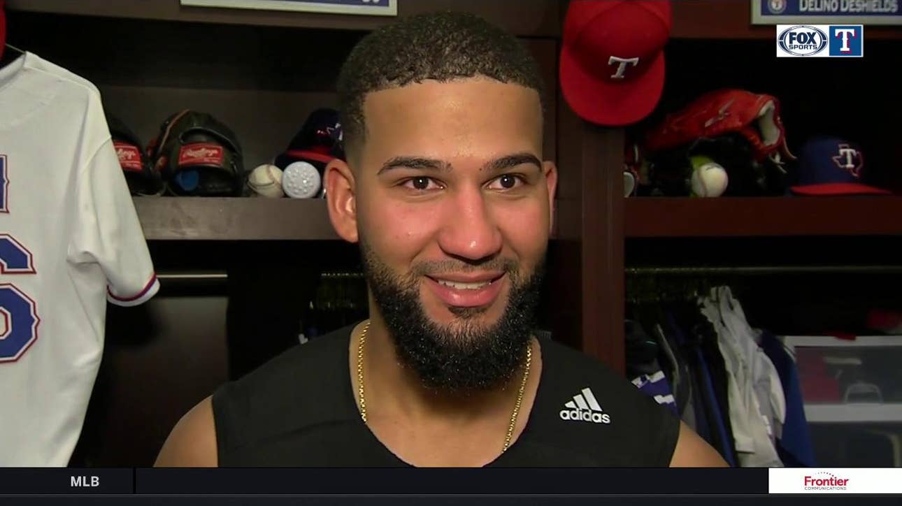 Nomar Mazara on 1st game back, weird 4th-inning Triple Play in win