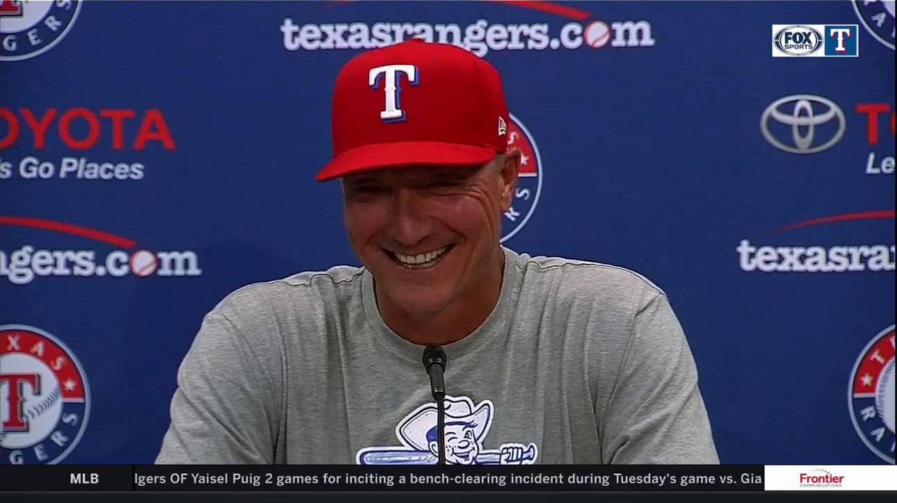 Jeff Banister on Moore: 'He's been trending that way'