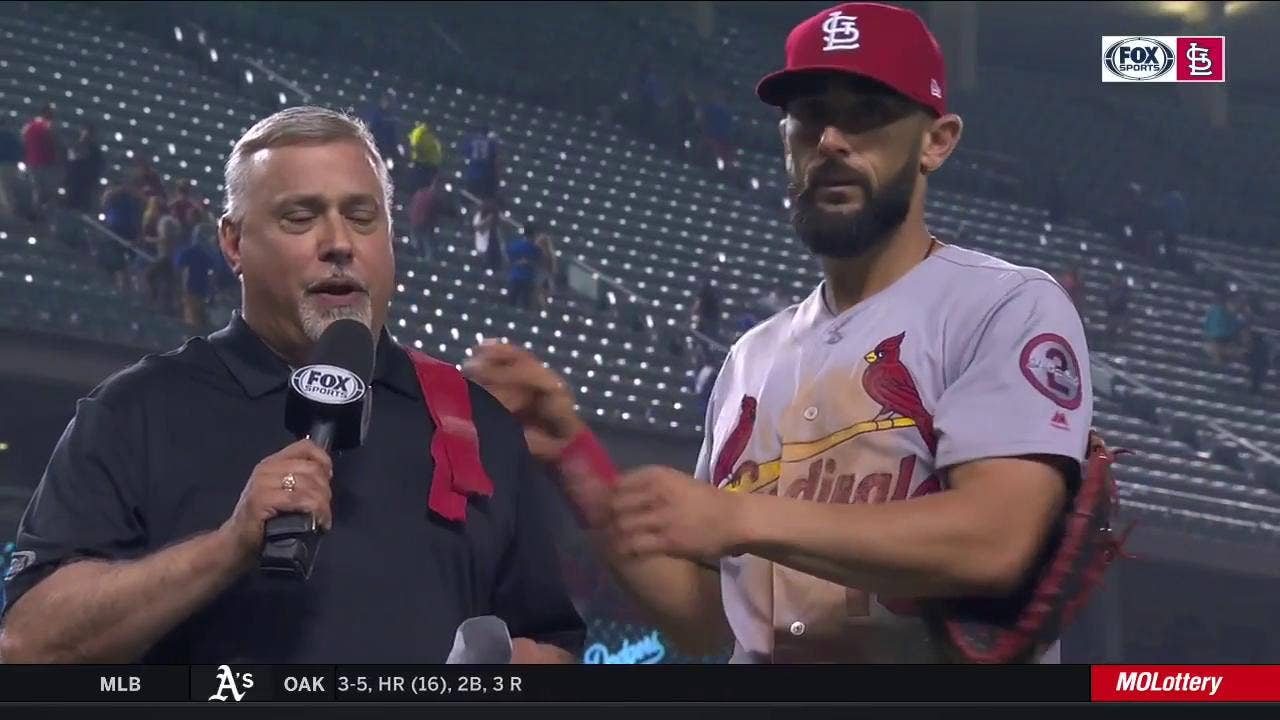 Carp on homer off Jansen: 'I got one in the middle and didn't miss it'