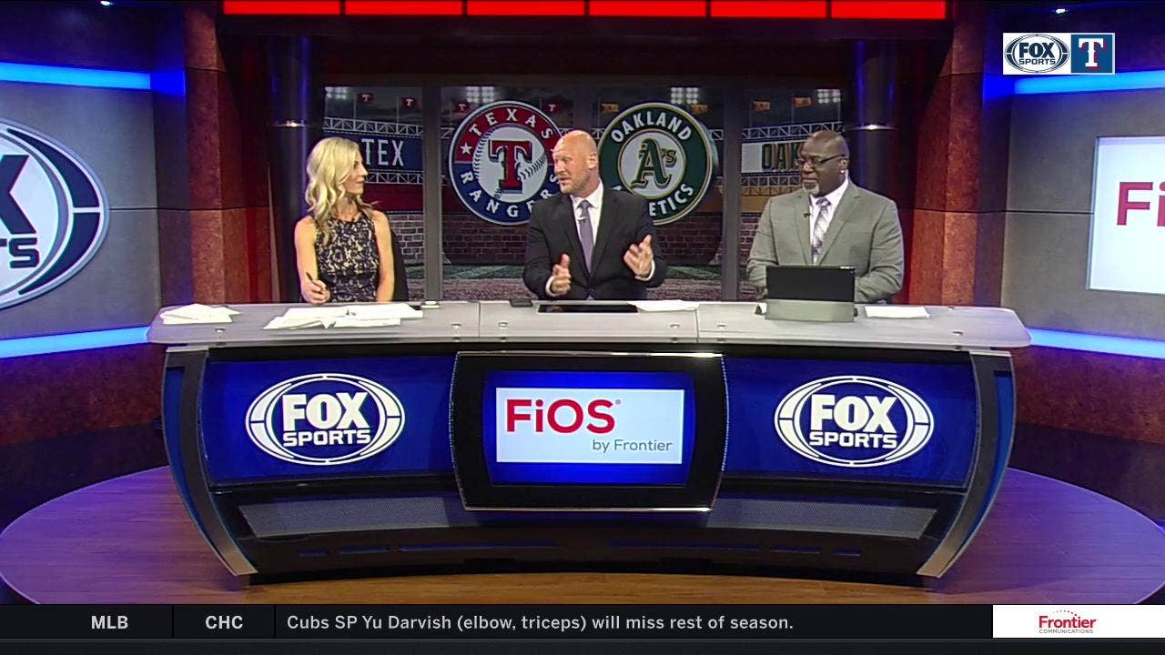 Need to Call Someone about figuring out Khris Davis | Rangers Live