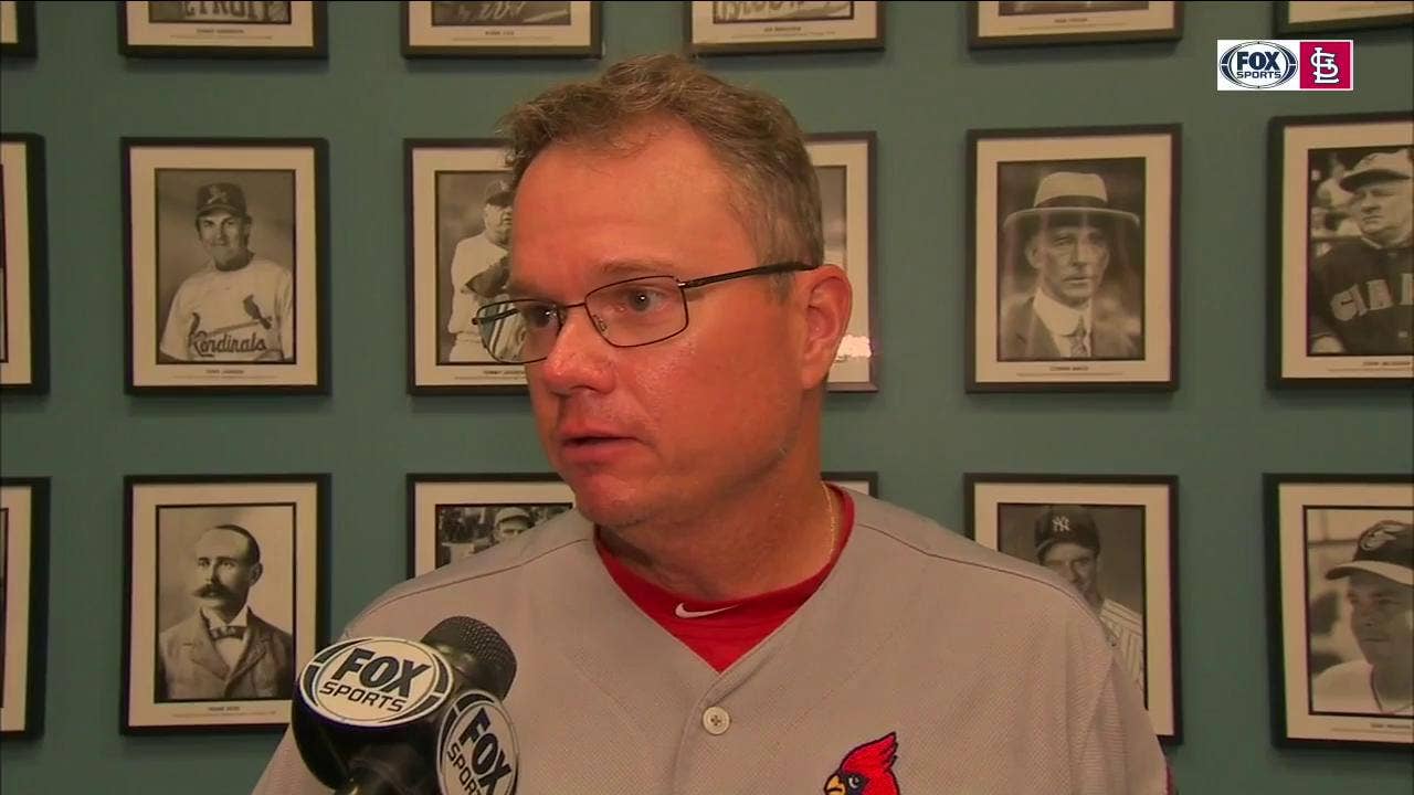 Shildt on C-Mart getting hit by comebacker: 'All things checking out'