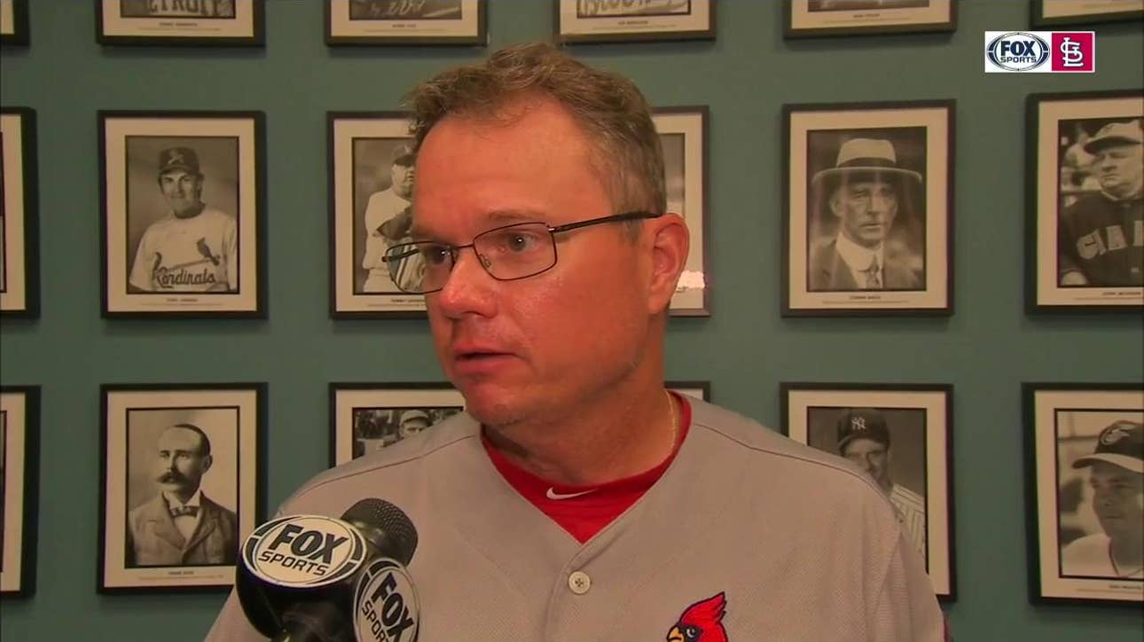 Shildt on C-Mart getting hit by comebacker: 'All things checking out'