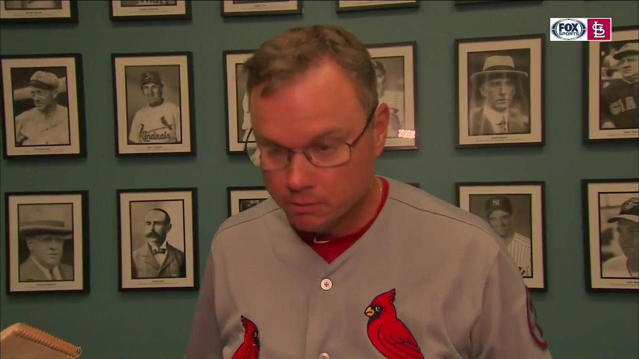 Shildt on Hicks closing out the game: 'That was elite stuff right there'