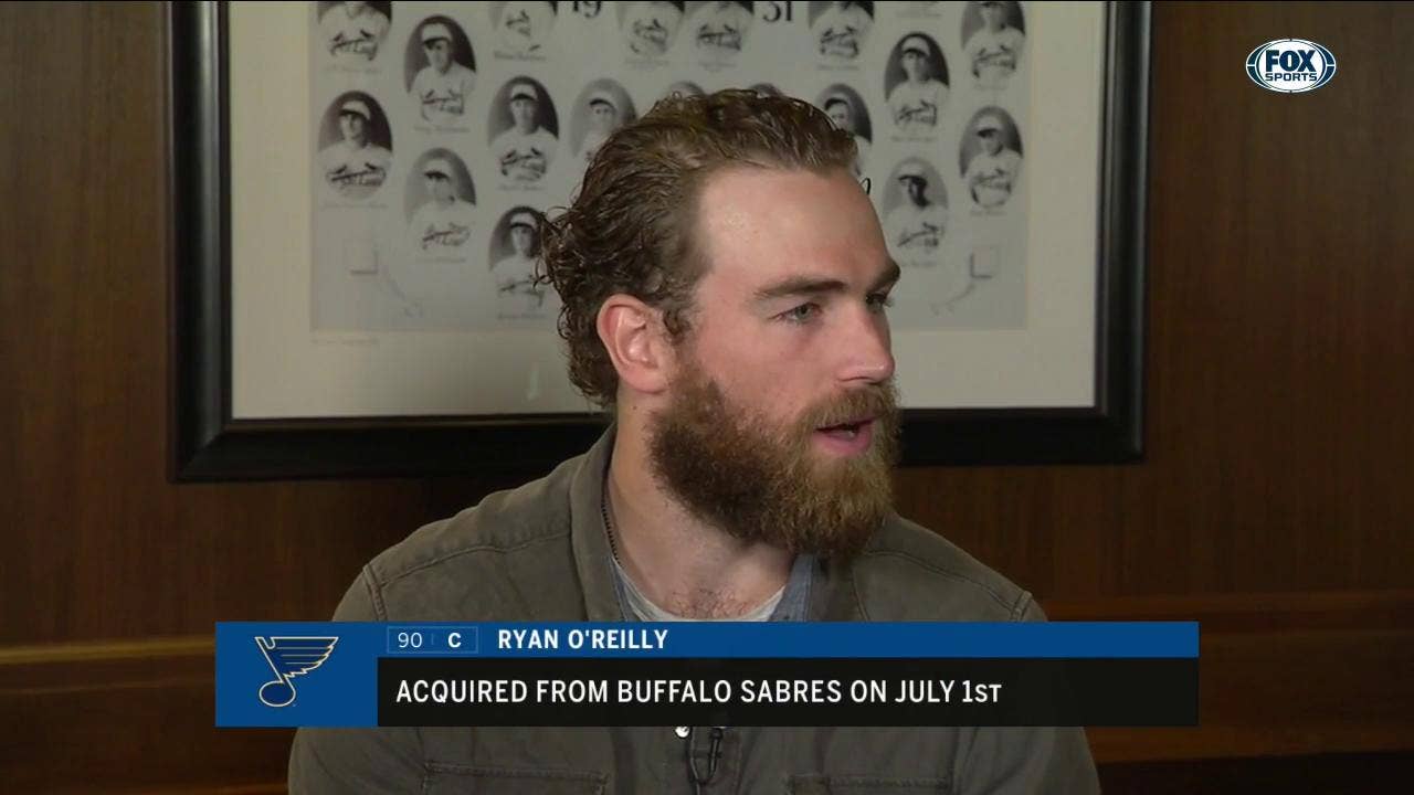 Ryan O'Reilly has 'nothing but excitement' for 2018-19 season