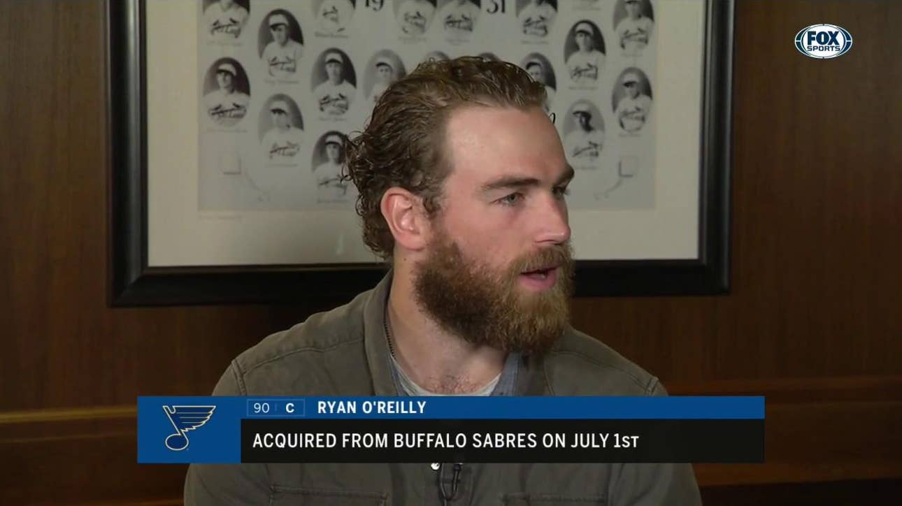 Ryan O'Reilly has 'nothing but excitement' for 2018-19 season