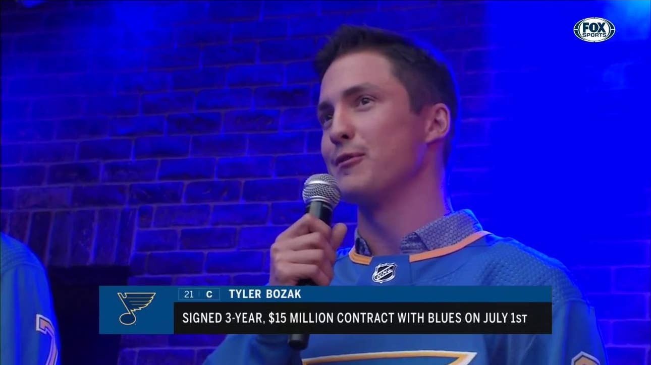 Tyler Bozak: Fan presence at Ice Breaker is 'nothing like I've ever seen before'