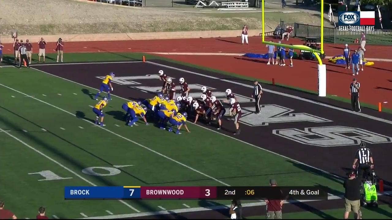 Brock Surges Ahead | Brock at Brownwood | Texas Football Days Presented By Jack In The Box