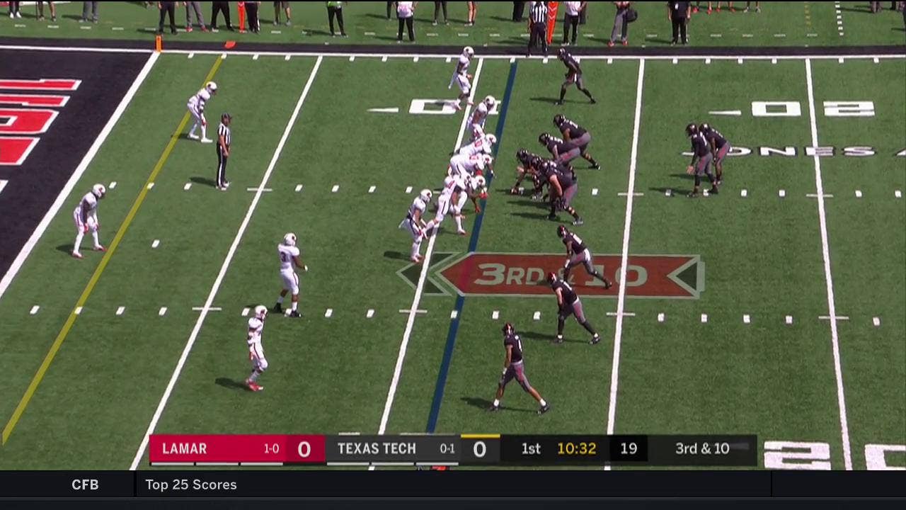 HIGHLIGHTS: Alan Bowman finds the Endzone, Red Raiders score first | Lamar at Texas Tech