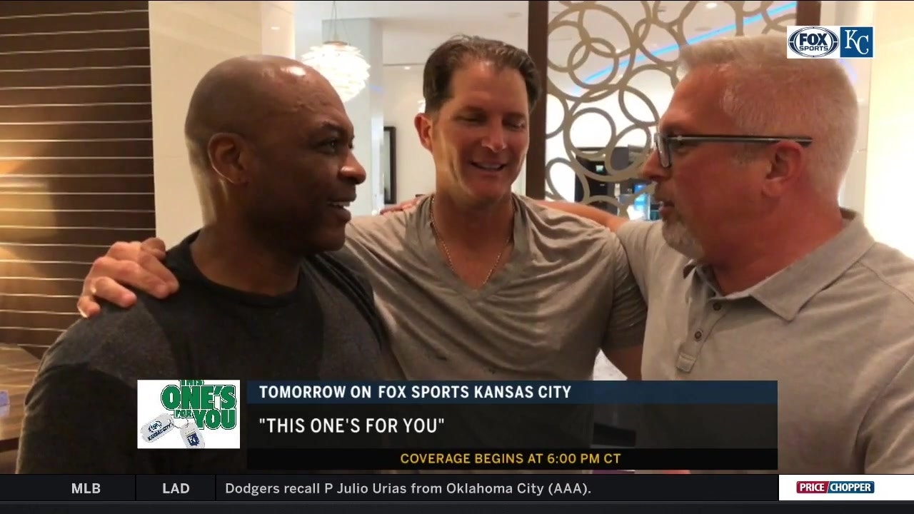 Royals greats visit American troops in the Middle East