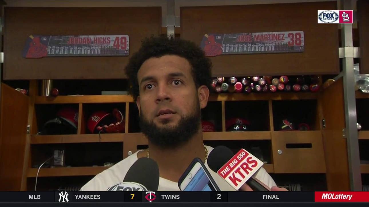 José Martínez: 'We're going to keep battling and battling'