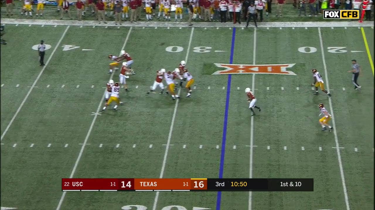 HIGHLIGHTS: Sam Ehlinger to Joshua Moore for the TD