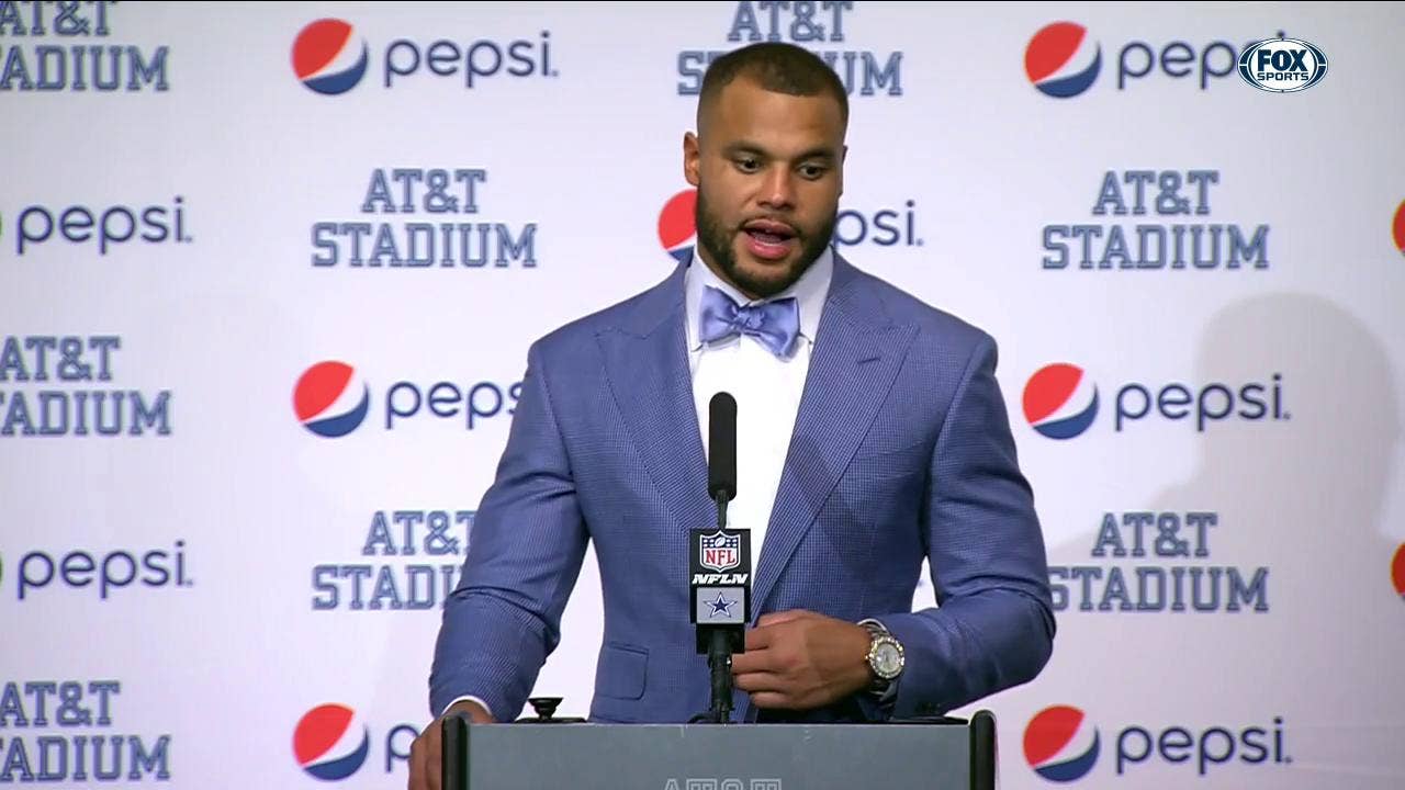 Dak Prescott: 'I wasn't the only one that accepted the Giants challenge' | Cowboys Game Night