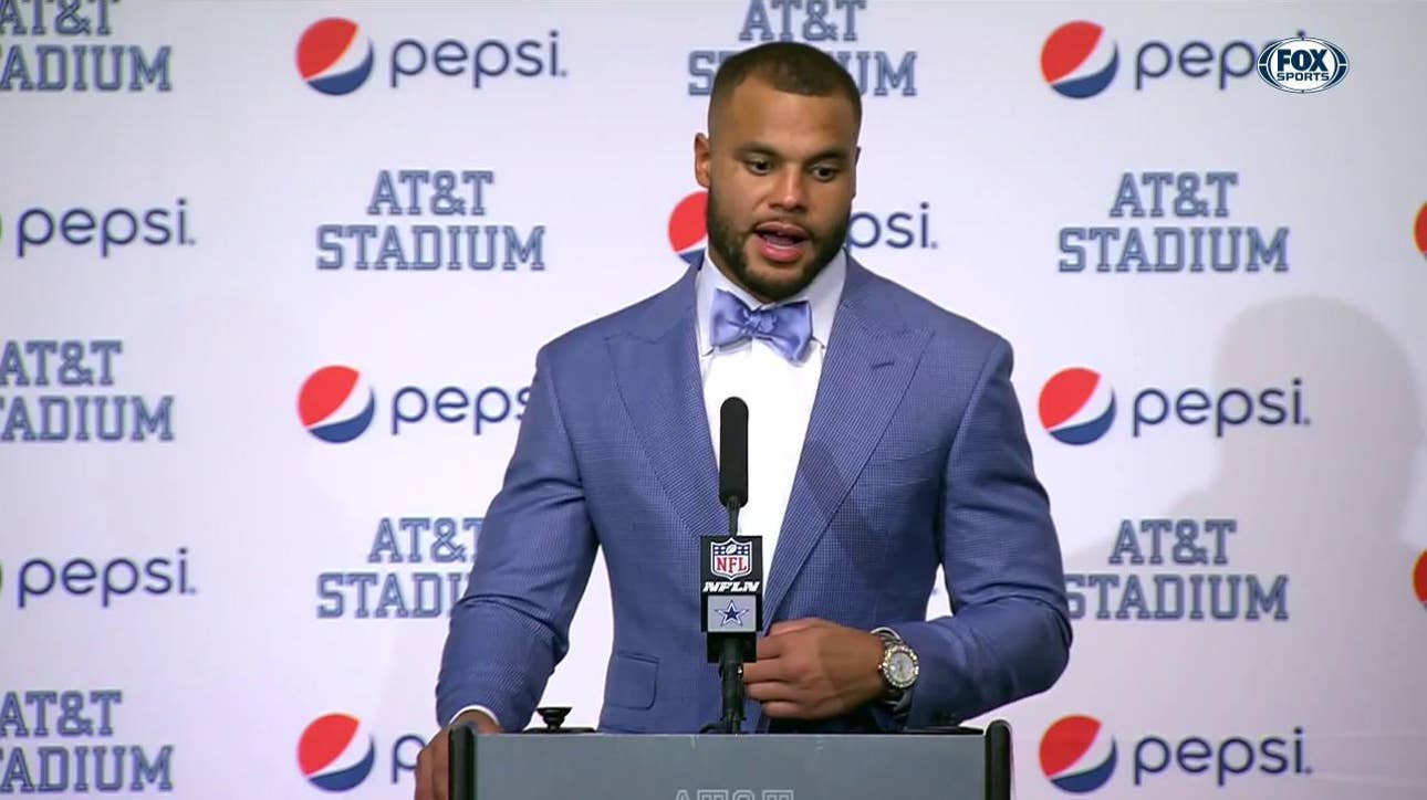 Dak Prescott: 'I wasn't the only one that accepted the Giants challenge' | Cowboys Game Night